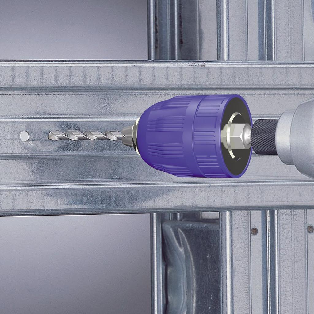 VESSEL Drill Keyless Type Chuck, (Gripping Range 0.5~10mm) BH-261