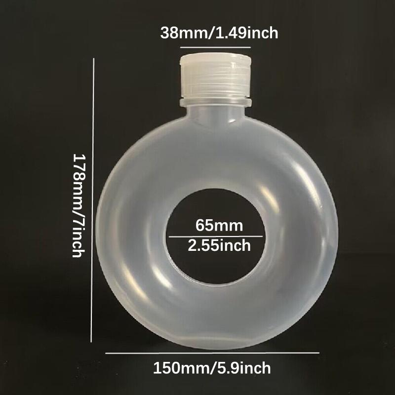 500 ml Summer Cartoon Donut Sippy Kettle Láhev na vodu Venkovní sportovní tělocvična