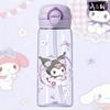 X&W Sanrio Tritan Material Space Cup 500mL Double Drinking Pop-up Lid Portable Water Cup Bubble Tea Cup Kids Water Bottle Cups