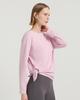 FORMATIVE New Side Slit Long Sleeve (Fmst5014F)_Cosmos Pink