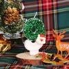 Santa Claus Birthday Number Candles - Creative Christmas Cake Decorations & Gifts
