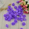 50pcs/bag Beautiful Colorful Foam Flower Roses Suitable Bride Wedding Artificial Flowers Decorative Handmake Diy Gift Box Decor