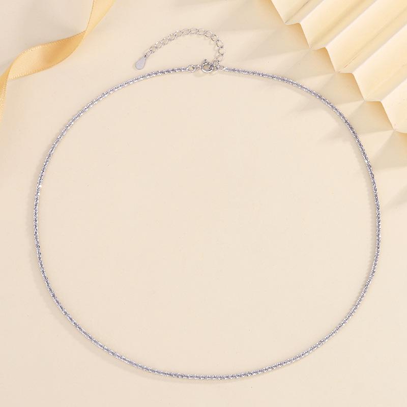 Sparkling Necklace, Foot Chain, Bracelet, Japanese and Korean Simple All Sky Star, Cauliflower, Collar Chain, Neck Chain
