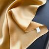 Korean version plain color high-end silk scarf women's 53 mulberry silk square scarf summer solid color versatile silk square scarf scarf