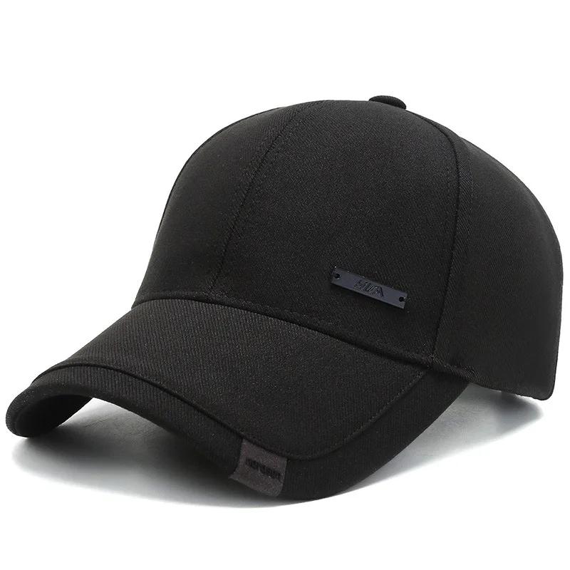 Baseballkappen für Männer mittleren Alters und ältere Männer - Sonnenschutz und Schutz Minimalistisch Lässig Verstellbar Frühling und Sommer