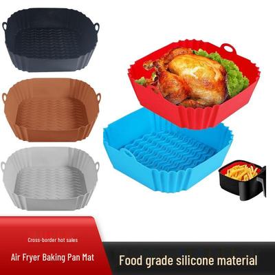 Foldable Food-Grade Silicone Air Fryer Baking Mat