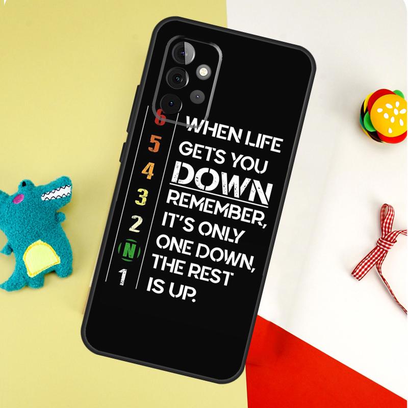 Motorcycle Gear For Samsung Galaxy A22 A32 A52 A54 A34 A14 A55 A35 A15 A53 A33 A13 A05 A06 A16 Phone Case