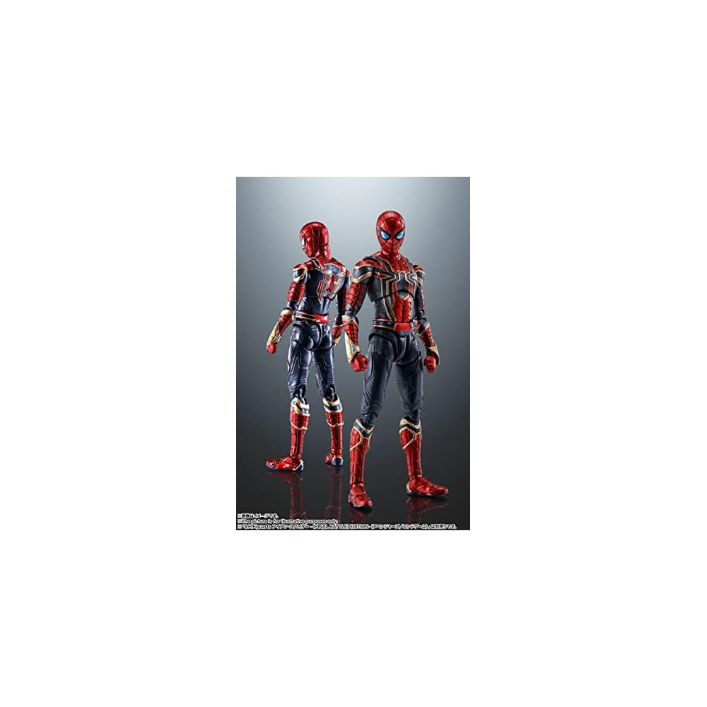 TAMASHII NATIONS SHFiguarts Eisenspinne (Spider Man: Kein Heimweg) (Wiederveröffentlichungsversion) Ungefähr 145 mm PVC & ABS Bemalte Bewegliche Figur