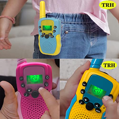 TRH 388 Low-Power Transceiver Set for Kids, Low-Power Amateur Radio, No License Required, Hands-Free (VOX) Function, Easy Operation, Suitable for Adul