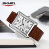 SKMEI 2575 Waterproof Date Genuine Luxury High-end Quartz Watch for Men Leather Strap Mens Wristwatch Shockproof Colck Relgios