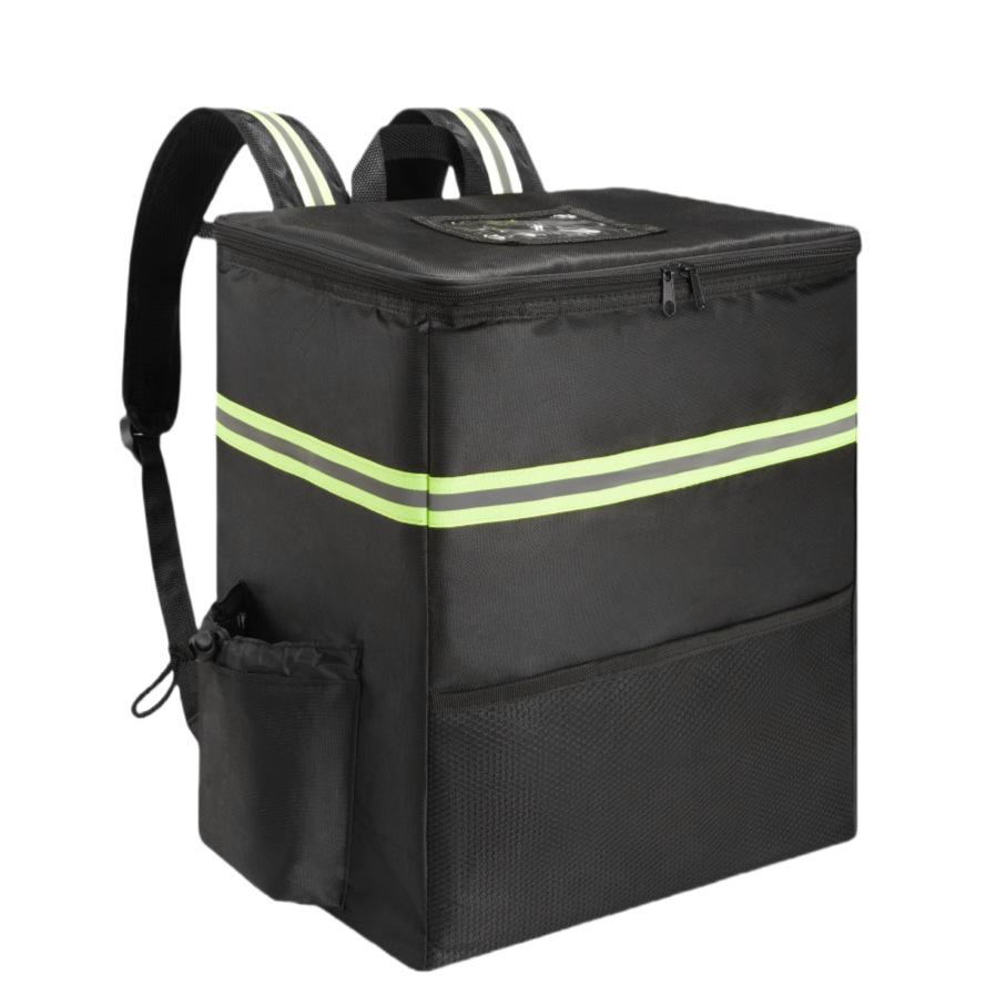 

Сумка для доставки пиццы с двумя плечами, переносная сумка для доставки, большая вместимость, утолщенная изоляционная сумка