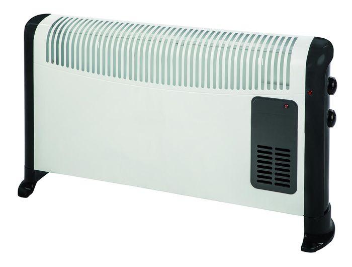 Convecteur électrique Unelvent - Convect Mobil Turbo 3v 2000W - Blanc - Horizontal