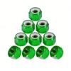 10 Pezzi Dadi autobloccanti con inserto in nylon M2-M5, Dadi esagonali antivibranti in alluminio 6061 per Droni, Applicazioni Automobilistiche ed Elettroniche