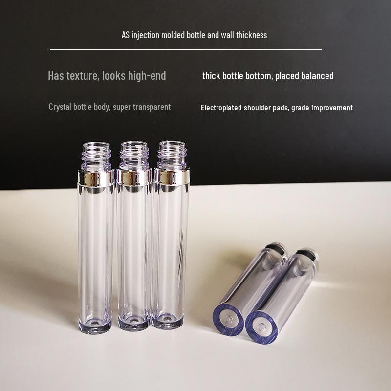 Sheng Hao 3ml Clear Mascara Tube for Eyelash Growth Serum, Empty Cosmetic Sample Bottle