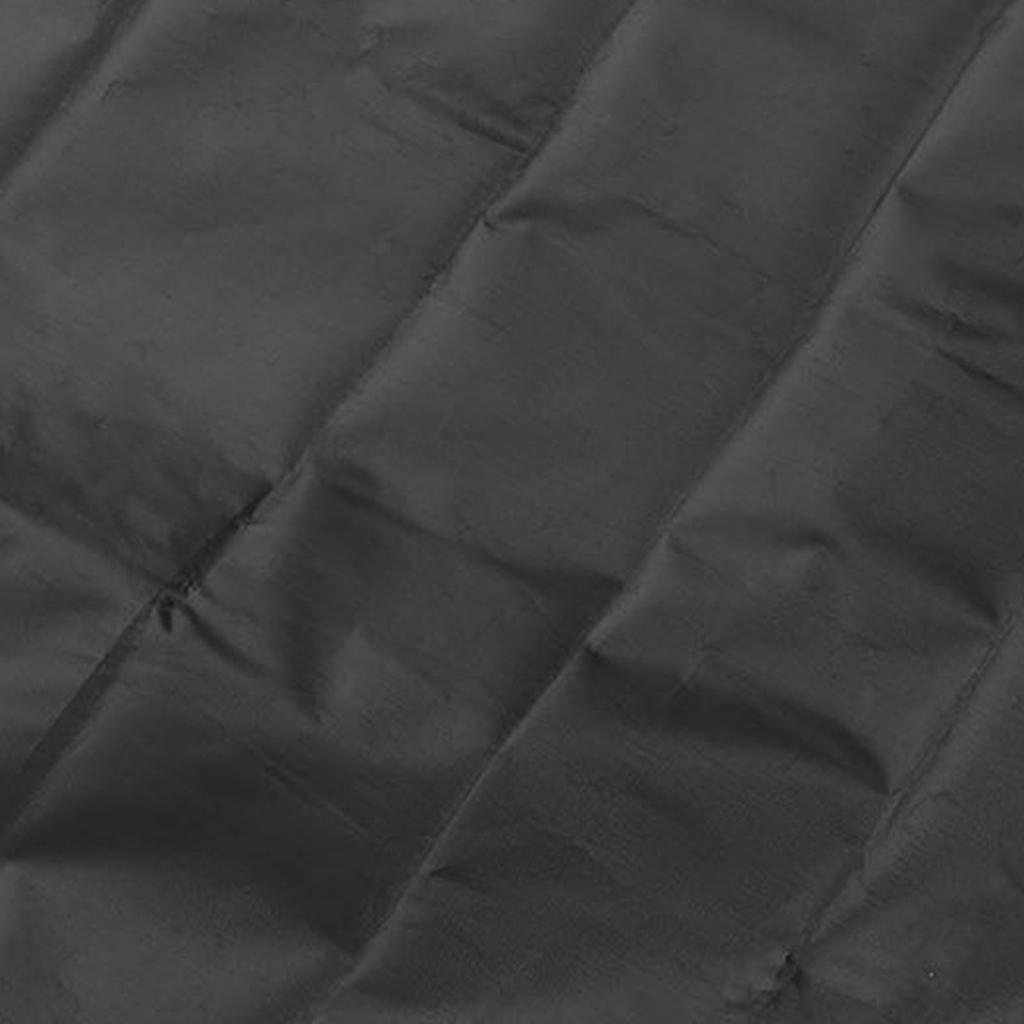 Vacuum Cleaner Dust Cover Full Coverage Storage Water Proof for 16-20 Gallon Home Shop Wet Dry Vacuum Cleaners Black