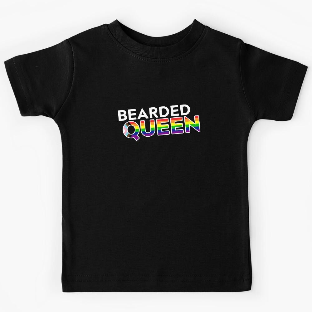 Bearded Queen Kids T-Shirt 120