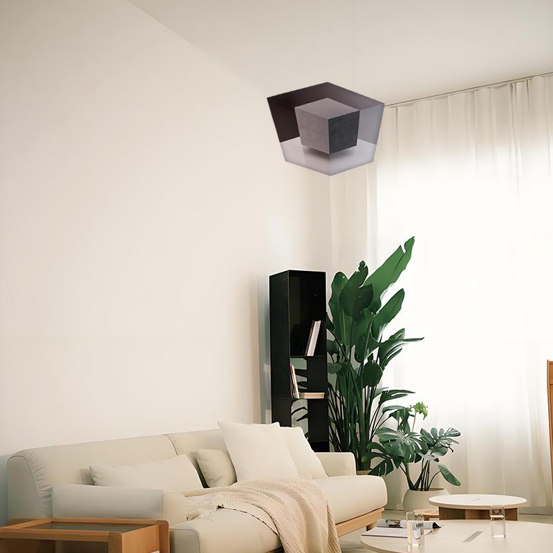 3D Impossible Corner Wall Decal Removable Peel & Stick Mind-Bending Illusion Art Transform Boring Spaces Decor