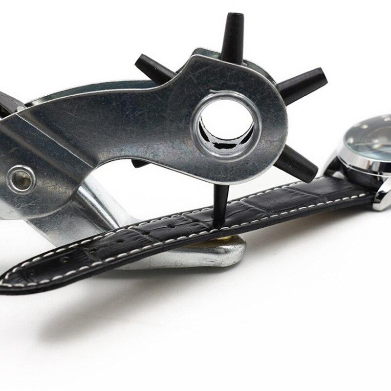 Professional Leather Punch Tool For Belts Watch Straps Handbag Multi Function Pliers