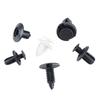 100pcs Push Retainer Pin Auto Fastener Clip Mixed Size Car Bumper Retaining Clips  Car Body