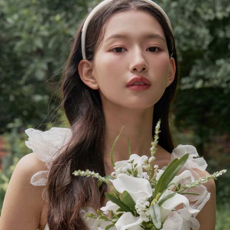 

Жан Поль Кларисс Повседневная атласная повязка для волос JP-25-091HB wine