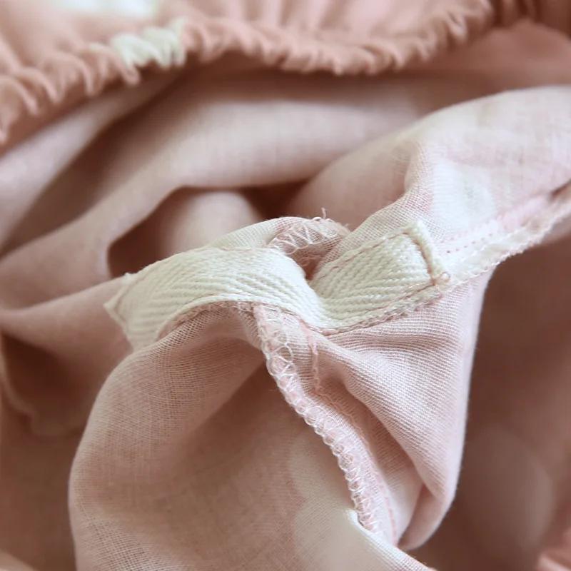 New Spring and Autumn Pajama Set for Women 100% Cotton Long-sleeved Trousers Two-piece Set Loving Cute Sweet Home Set