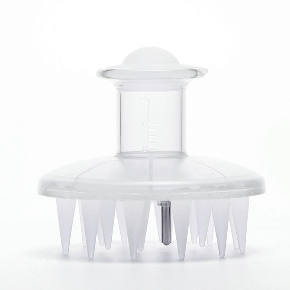 New Silicone Comb Applicator Shampoo Brush Head Massage Comb Hair Oil Dispenser Wide Tooth Scalp Massager For Hair