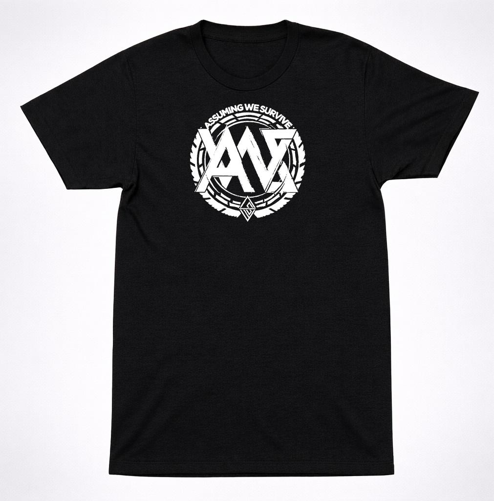 Assuming We Survive Logo T Shirt | Pop Punk Rock Band Tee | AWS Music Shirt S разноцветный