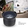 52mm 0.35X Universal Waterproof Wide-Angle Fisheye Lens with Lens Cap and Storage Pouch for SLR Digital Cameras