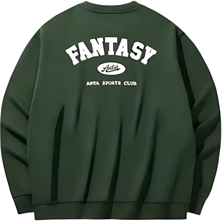 Anta Casual Sports Round Neck Pullover Sweatshirt Men sweatshirt Dark-Green 952448706-1