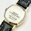 Used [New Battery] SEIKO Ladies Watch Gold Octagon 1421-5140 360037 New Belt