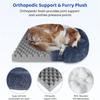 Grand lit pour chien en peluche pour animal de compagnie, coussin épais d'hiver, lit de couchage pour chien, canapé amovible, petit et grand chien