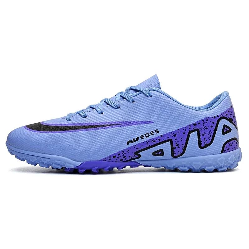 Original Men Football Shoes TF/FG Indoor Society Cleats Soccer Shoes Professional Fast Football Field Boots Grass Training Match