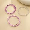 PuRui 3pcs/set Bohemia Seed Acrylic Beads Waist Chain for Women Sexy Colorful Belly Body Chain Zircon Bikinis Party Club Girls