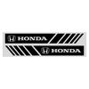 2Pcs Car Stripe Stickers Rearview Mirror Reflective Vinyl Decals Decoration for Honda Mugen Power Honda Civic Accord CRV Hrv Jazz
