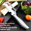 Stainless Steel Peeler With Bottle Opener Blade And Labor Saving Design For Home Kitchen Vegetable Fruit Peeling Tools