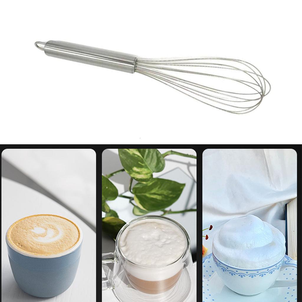 Vařící metla Malý ruční šlehač z nerezové oceli pro míchání šlehání a míchání