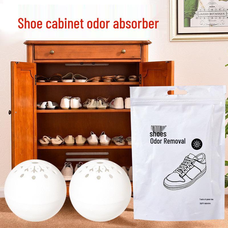 Sneaker & Wardrobe Deodorizer Balls - Long-Lasting Scent & Bacteria Absorption
