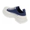 Alexander Mcqueen Tread Slick Lace Up Sneakers 'Blue Denim' Women's 611705W4PD14177