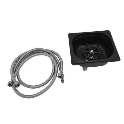 Glass Rinser Stainless Steel Automatic Cup Washer Cleaner for Bar Pub Restaurant Coffee Shop