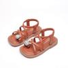 Sandalias Kid Sandal 2025 Summer New Water Diamond Girl Sandal Soft Sole Beach Shoe Casual Shoe Kid Shoe Designer Shoe Girl Shoe