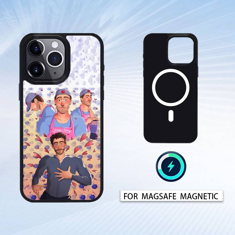 Scott Hunter Kip Grady SKIP Phone Case For iPhone17,16,15,14,13,12,Pro,Max,Magnetic For Magsafe Wireless Charging