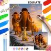 Disney Ice Age Digital Oil Painting Art Handmade Diy Home Decorations