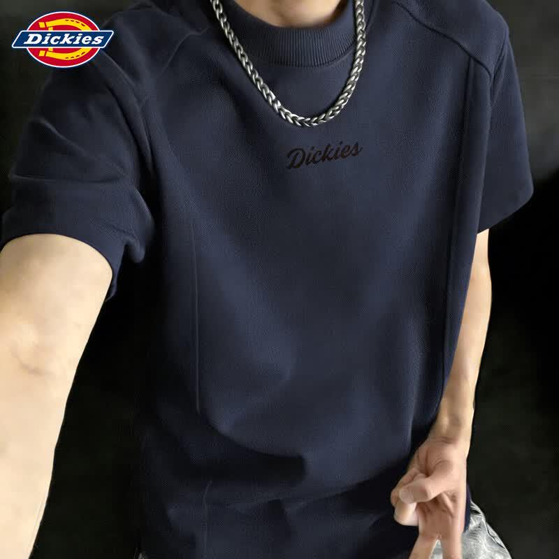 Dickies 2026 Summer Men s Loose Fit Deconstructed Short Sleeve T-Shirt 2XL