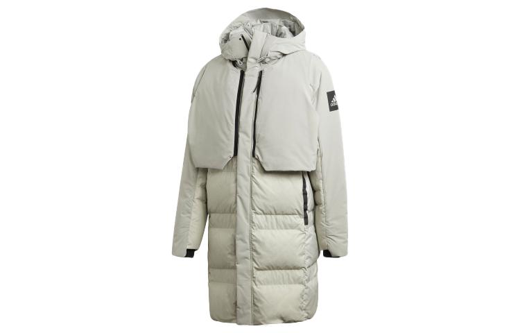 Adidas MYSHELTER Down Jacket Winter Men s Metallic Gray FT2430 XS