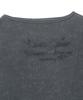 Syupeodeulai Women'S Side Slit Vintage T-Shirt Charcoal Sdfiscq49Chl