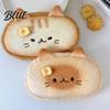 Adorable Astuccio per Materiale Scolastico Gatto Siamese Peluche Astuccio Portapenne Grande Capacità Morbido Penna