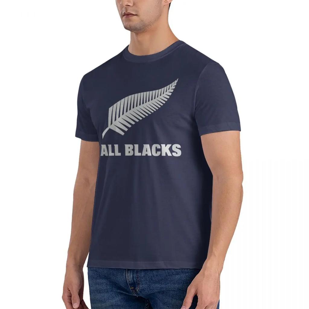 Blacks Rugbys All Oversize T-shirts Man Vintage Rolig För Män Topp y2k Man kortärmad T-shirt