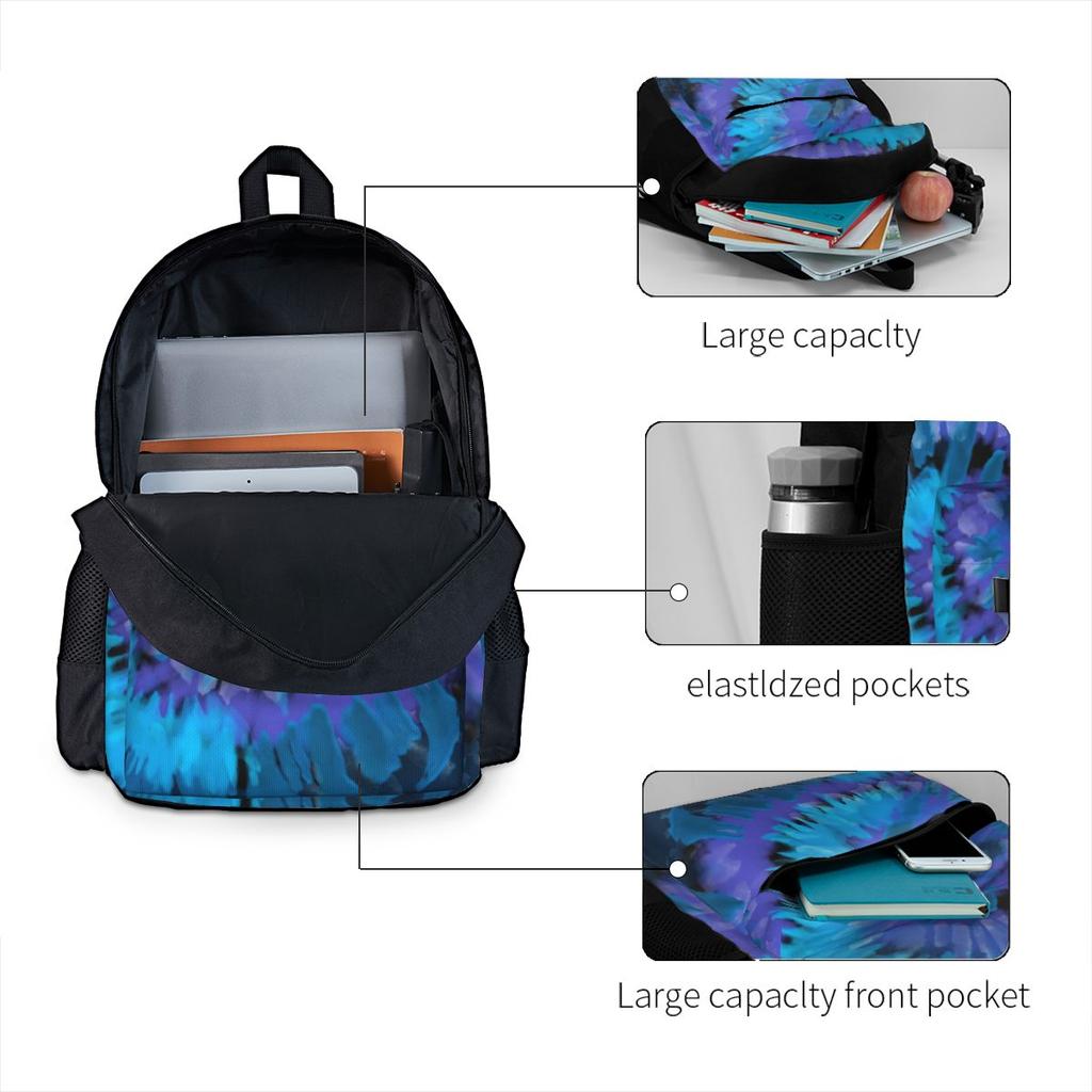 Candy Skull Knapsack Girls Colorful Skulls Durable Rucksacks Polyester Kawaii High Schoolbags Journey Custom Rucksack