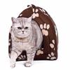 Comfortable Folding Pet House Kennel Dog Cat Bed Cave Tent