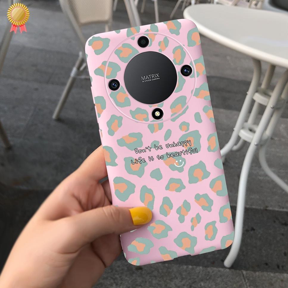 Luxury Case For Honor X9a Soft TPU Capa COOL New Cute Animal Painted Back Coque For Honor X9a X8A X7A 9XA 8XA 7XA  Bumper Bags